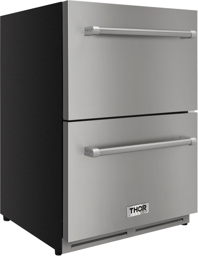 Thor Kitchen® 23.5" Stainless Steel Indoor/Outdoor Under The Counter Refrigerator 5