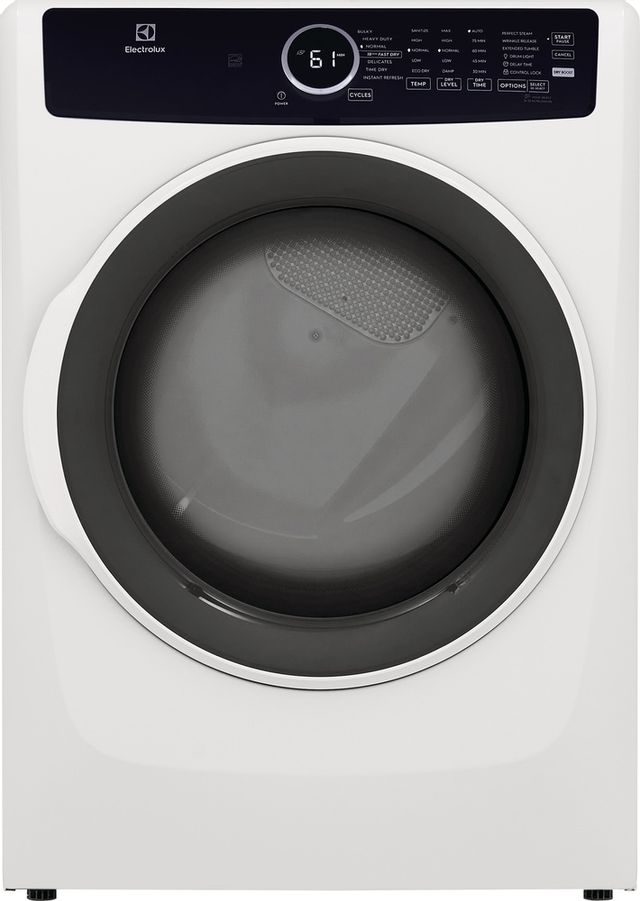 Electrolux 8.0 Cu. Ft. White Front Load Gas Dryer-0