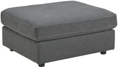 Signature Design by Ashley® Candela Charcoal Oversized Accent Ottoman