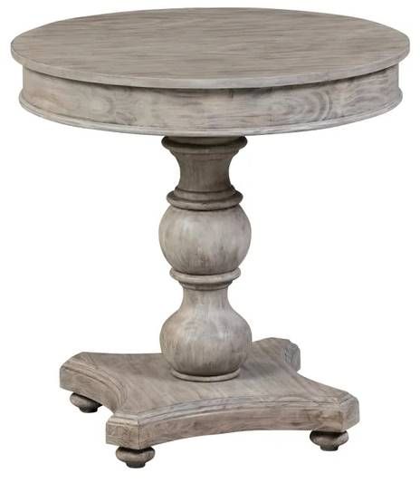 Crestview Collection Hawthorne Estate Gray Accent Table-0