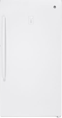 GE® 17.3 Cu. Ft. White Upright Freezer (S/D)