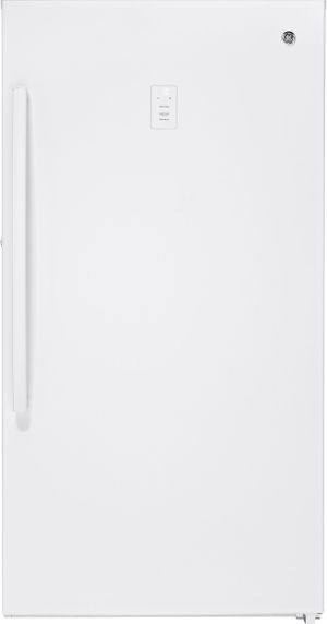 GE® 17.3 Cu. Ft. White Upright Freezer