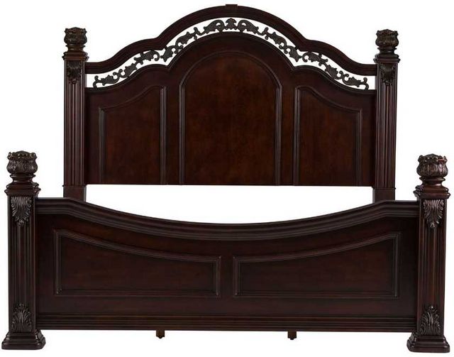 Liberty Messina Estates Bedroom Queen Poster Bed, Dresser, and Mirror Collection 8