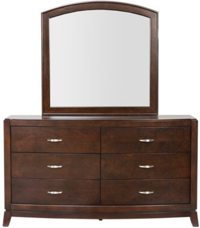 Liberty Furniture Avalon Dark Truffle Dresser & Mirror