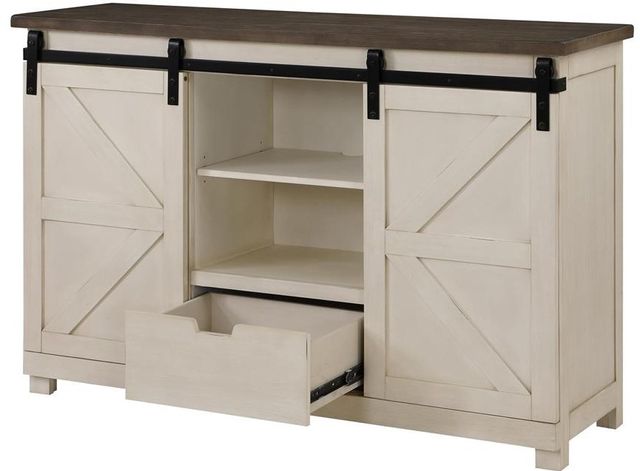 Coast2Coast Home™ Bar Harbor II Cream Credenza | Bob Mills Furniture