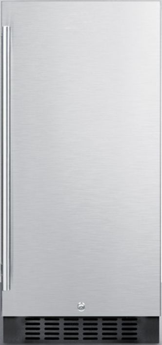 Summit® 3.0 Cu. Ft. Stainless Steel Under the Counter Refrigerator 0