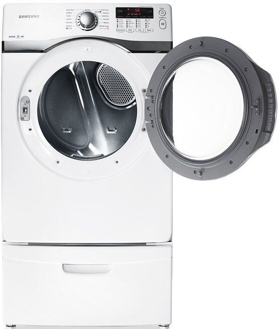 Samsung 7.4 Cu. Ft. Neat White Electric Dryer 3