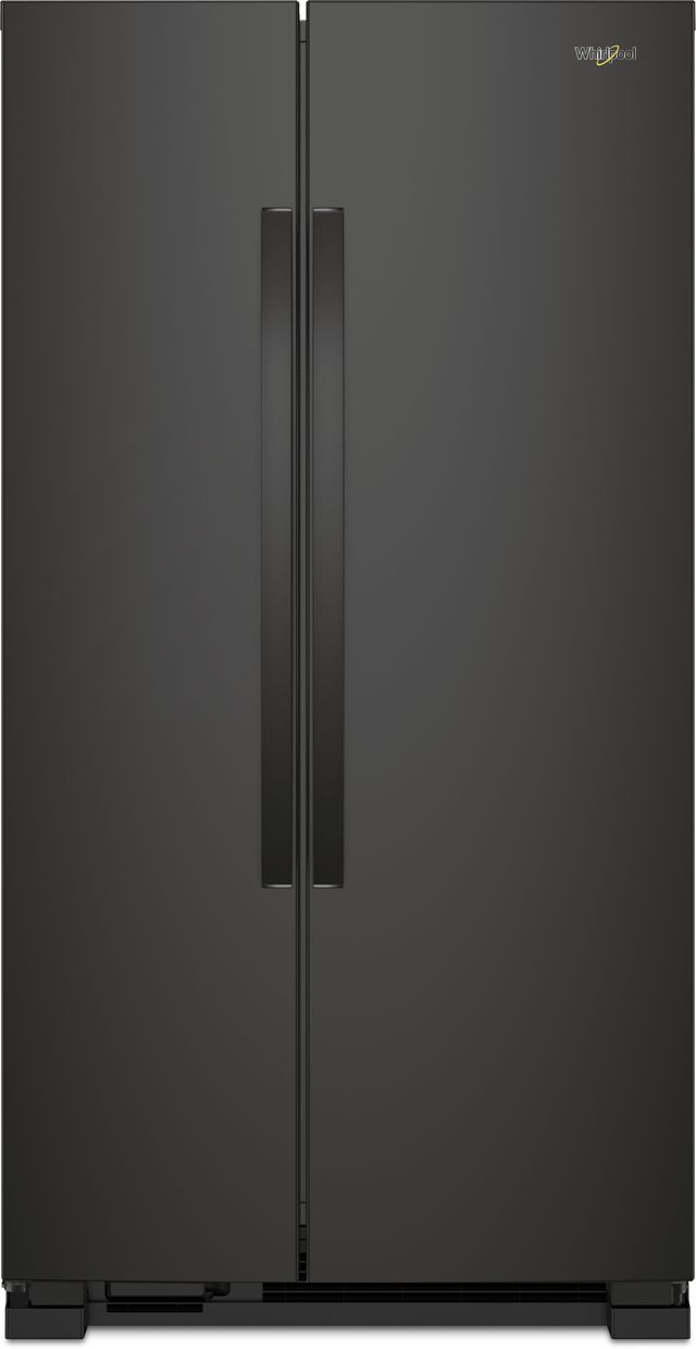 Whirlpool® 22 Cu. Ft. Side-By-Side Refrigerator-Black