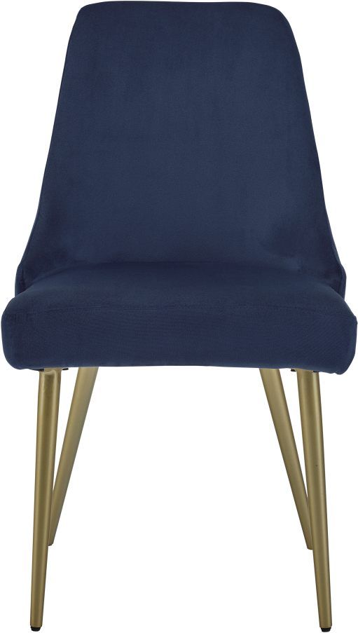 Signature Design by Ashley® Wynora Blue/Gold Dining Chair-1