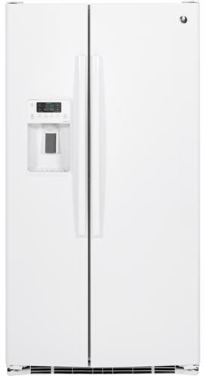 GE® Adora Series 25.4 Cu. Ft. Side By Side Refrigerator-White
