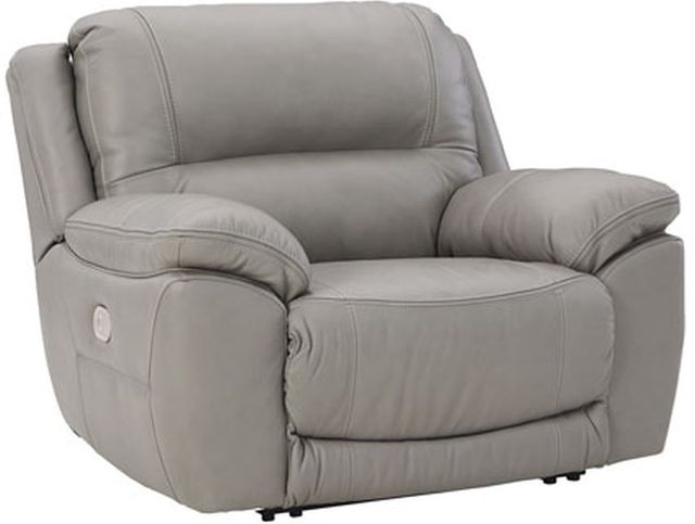 Signature Design by Ashley® Dunleith Gray Power Recliner-0