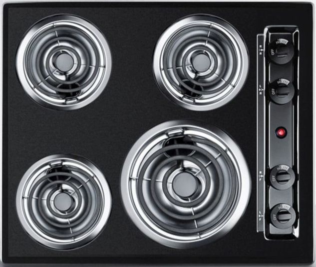 Summit® 24 Black Electric Cooktop, Fred's Appliance