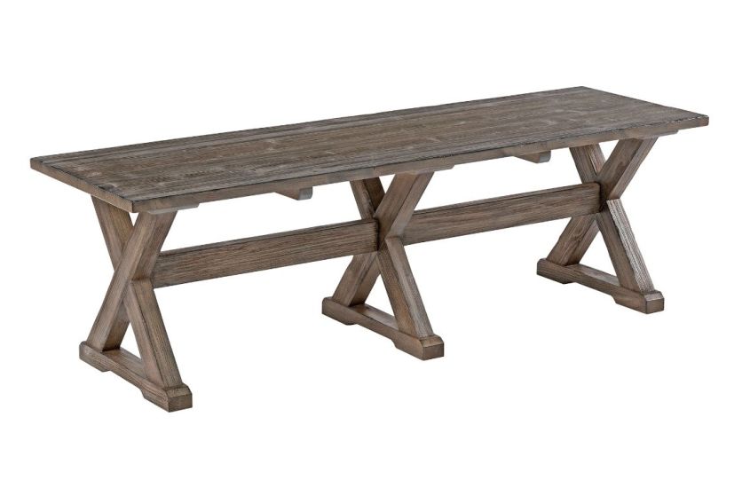 Kincaid Furniture Foundry Brown Dining Bench