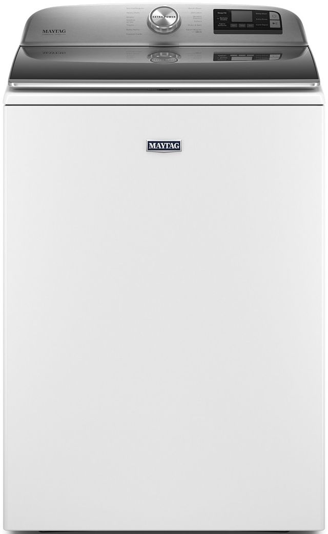 Maytag® 5.2 Cu. Ft. White Top Load Washer-0