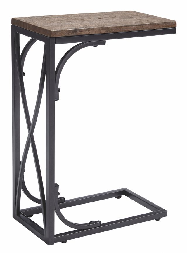 Table d'extrémité rectangulaire Golander, noir, Signature Design by Ashley®