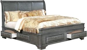 Furniture of America® Brandt Gray Queen Storage Bed