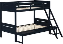 Coaster® Littleton Blue Twin/Full Bunk Bed
