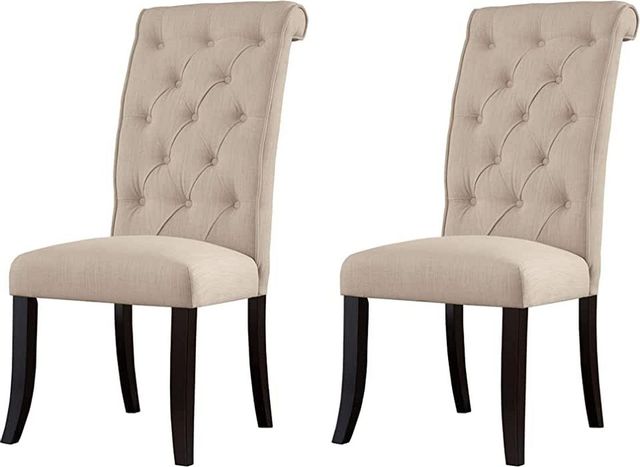 Signature Design by Ashley® Tripton Linen Dining UPH Side Chairs - Set of 2-1