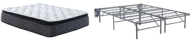 Sierra Sleep® by Ashley® Limited Edition 2-Piece 12" Hybrid Pillow Top and Better than a Boxspring Foundation Queen Mattress Set