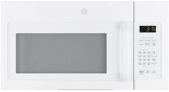 GE® 1.6 Cu. Ft. White Over The Range Microwave