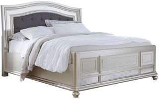 Signature Design by Ashley® Coralayne Silver King Panel Bed