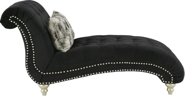 Signature Design by Ashley® Harriotte Black Chaise 1