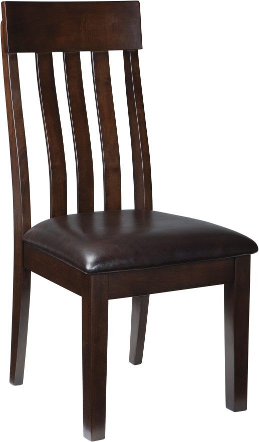 Signature Design by Ashley® Haddigan Dark Brown Upholstered Dining Side Chair