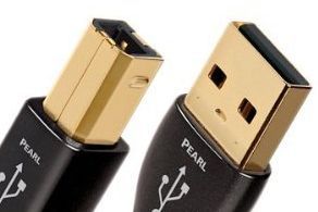 AudioQuest® Pearl 1.5M USB A to B Cable 1