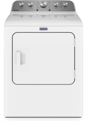 Maytag® White 7.0 Cu. Ft. Front Load Gas Dryer