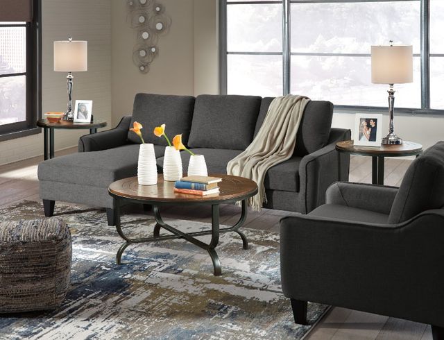 2 Piece Gray Living Room Set