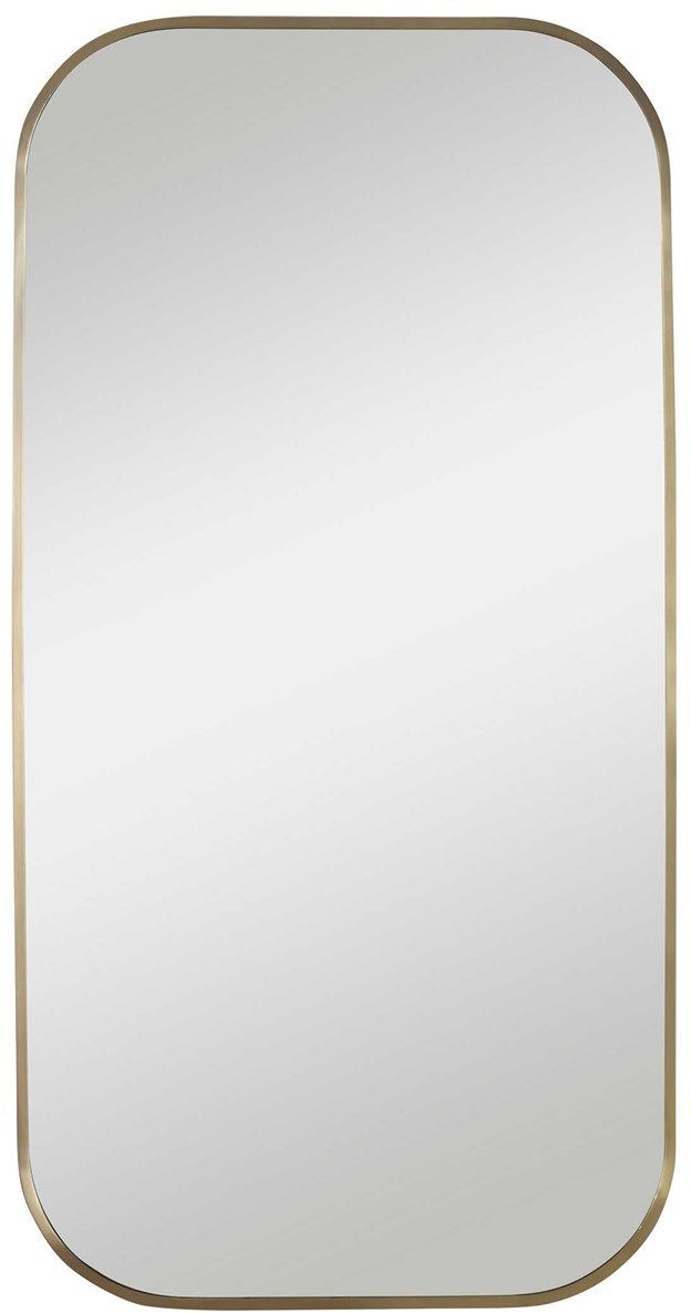 Uttermost® Taft Plated Antique Brass Mirror | Fischer Furniture | Rapid ...