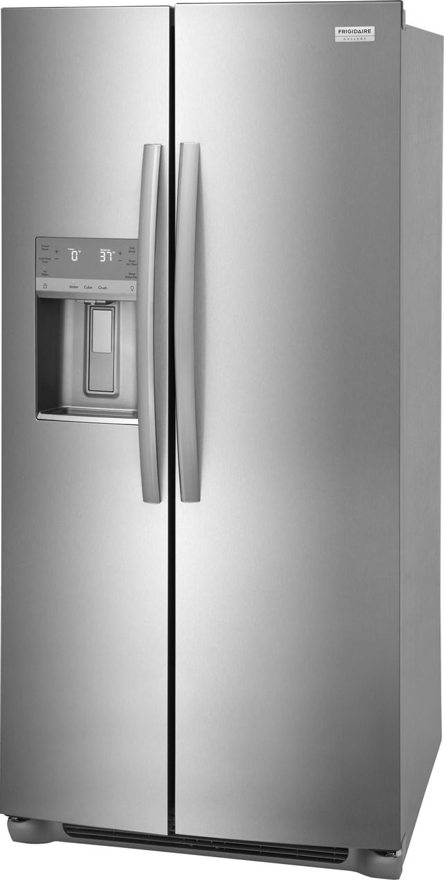 Frigidaire Gallery® 22.2 Cu. Ft. Stainless Steel Counter Depth Side-by-Side Refrigerator 3