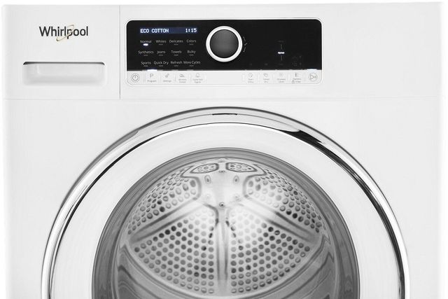 Whirlpool® 4.3 Cu. Ft. White Front Load Compact Condensing Electric Dryer 5