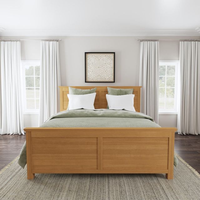 homestyles® Oak Park Brown Queen Panel Bed 12