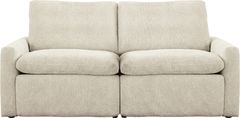 Signature Design by Ashley® Hartsdale 2-Piece Linen Power Reclining Sectional