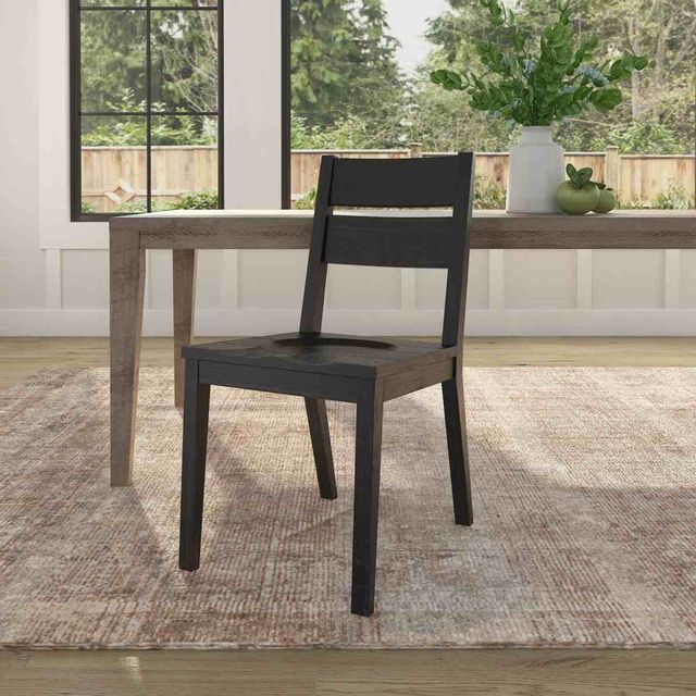 Flexsteel® Chevron Ebony Dining Chair 7