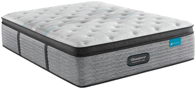 Beautyrest® Harmony Lux™ Carbon Series Pocketed Coil Plush Pillow Top Twin Mattress 2