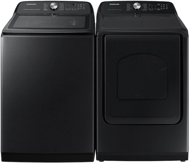 Samsung 7.4 Cu. Ft. Brushed Black Electric Dryer 5