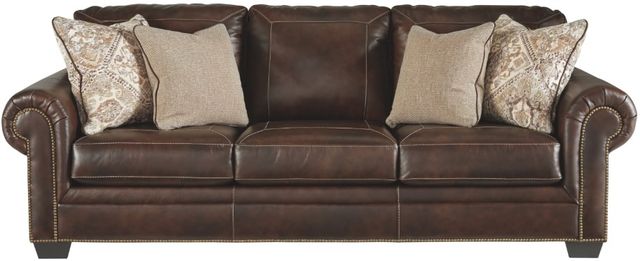 Signature Design by Ashley® Roleson 2-Piece Walnut Living Room Seating Set 1