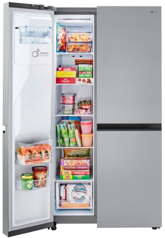 LG 23.0 Cu. Ft. PrintProof™ Finish Stainless Steel Counter Depth Side By Side Refrigerator 6