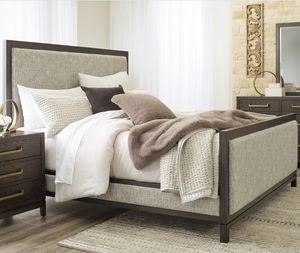 Mill Street® White/Gray Complete King Bedding Set