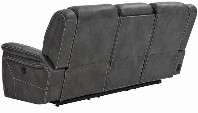 Coaster® Conrad Grey Reclining Sofa 2