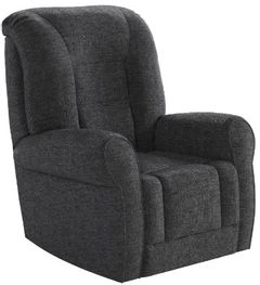 Southern Motion™ Grand Charcoal Lay Flat Lift Recliner with Power Headrest