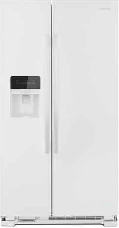 Amana® 24.6 Cu. Ft. White Side-By-Side Refrigerator