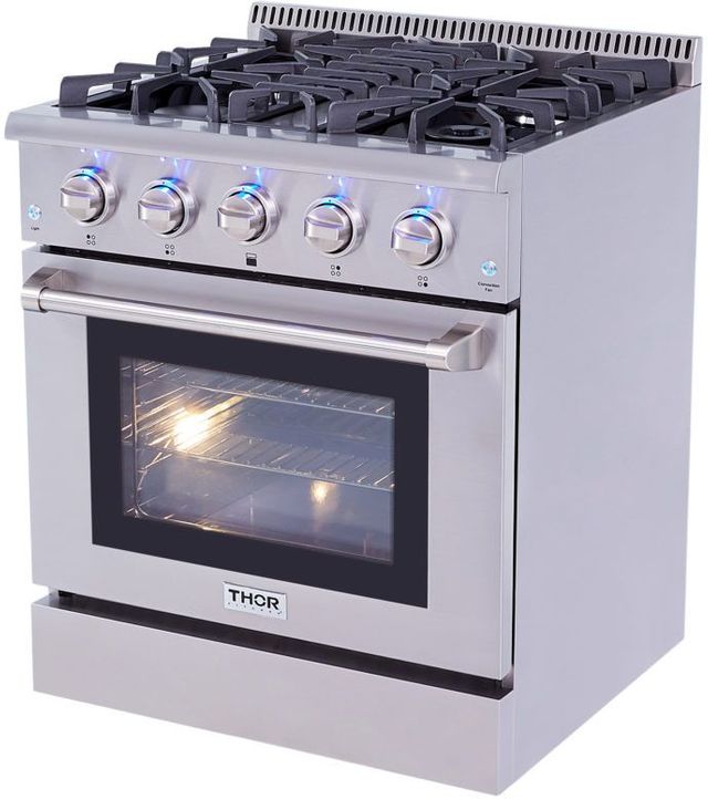 Thor Kitchen® 30" Stainless Steel Pro Style Gas Range 4