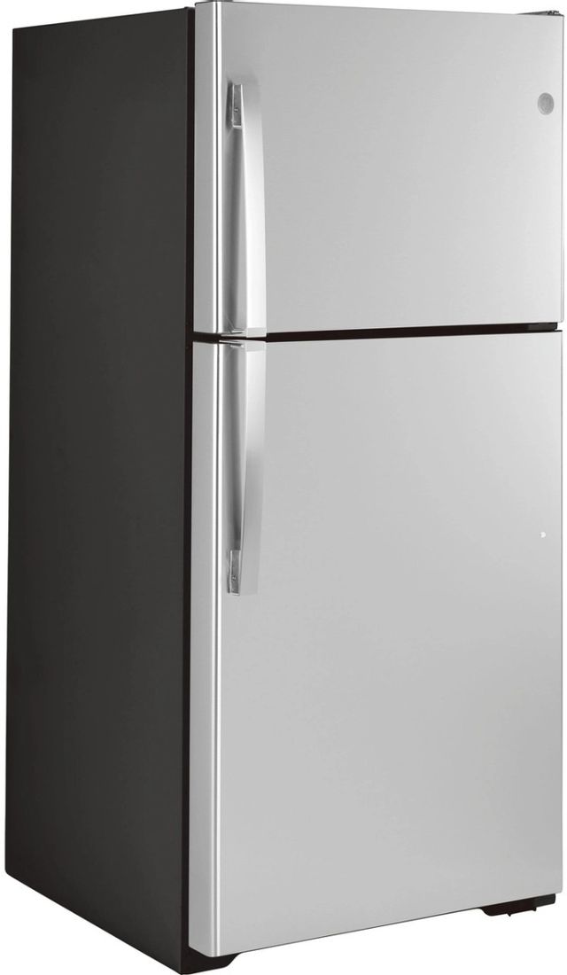 GE® 19.1 Cu. Ft. Stainless Steel Top Freezer Refrigerator 2