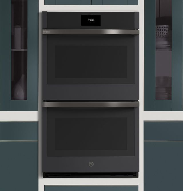 GE Profile™ 29.75" Black Slate Electric Built-In Convection Double Oven 4