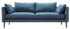 Moe's Home Collection Raval Dark Blue Sofa
