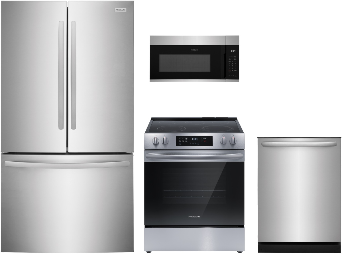 Frigidaire 4 Piece Stainless Steel Kitchen Package Park Home Store   3f7d7da9 1eb8 4c57 Ae41 A426b0ca042d 