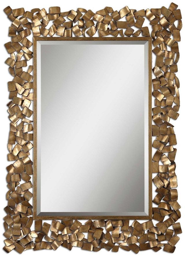 Uttermost® by Grace Feyock Capulin Antique Gold Mirror-0